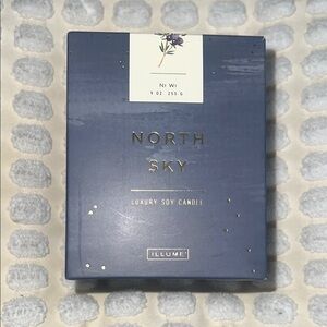 Illume North Sky Luxury Soy Candle - Blue